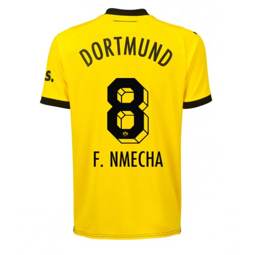Maillot de foot Borussia Dortmund Felix Nmecha #8 Domicile 2023-24 Manches Courte